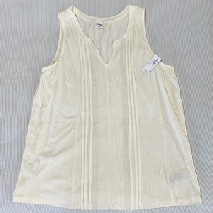 NWT Old Navy Cream Tank Top
